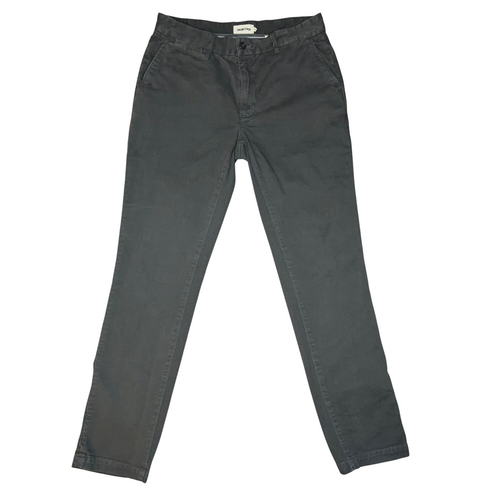 Taylor Stitch Foundation Pant Mens 31x32 Organic Cotton Chino
